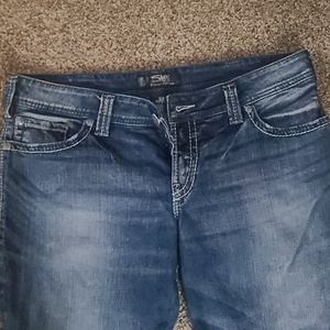 Silver jeans